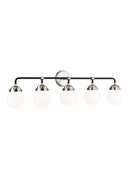 Visual Comfort Studio 4487905-962 Cafe Five Light Wall / Bath, Brushed Nickel Alternate Image.jpg
