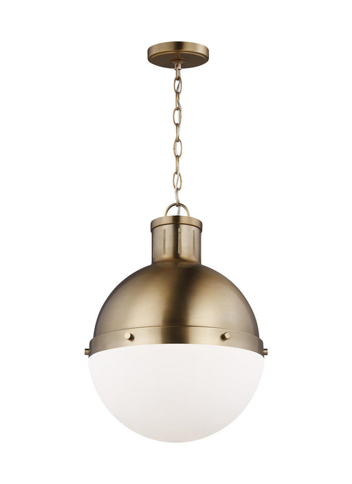 Visual Comfort Studio 6577101-848 Hanks One Light Pendant, Satin Brass Alternate Image.jpg