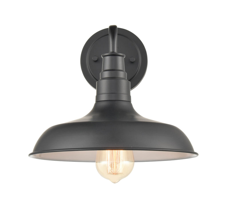 Millennium 2951-PBK One Light Outdoor Wall Bracket, Powder Coat Black Alternate Image.jpg