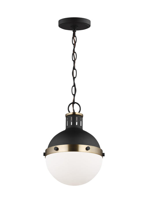 Visual Comfort Studio 6177101EN3-112 Hanks One Light Mini Pendant, Midnight Black Alternate Image.jpg