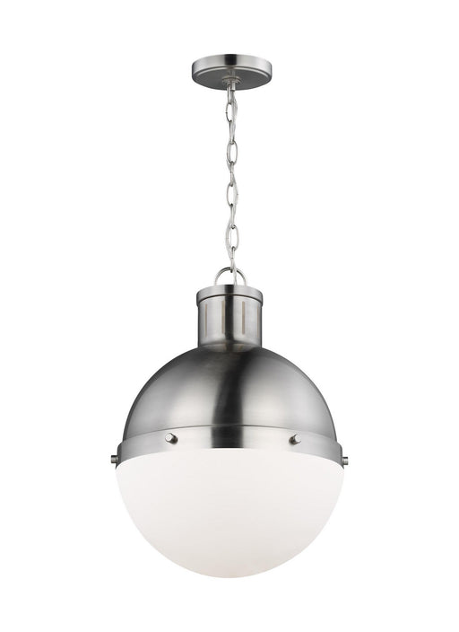 Visual Comfort Studio 6577101EN3-962 Hanks One Light Pendant, Brushed Nickel Alternate Image.jpg