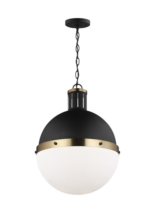 Visual Comfort Studio 6677101-112 Hanks One Light Pendant, Midnight Black Alternate Image.jpg
