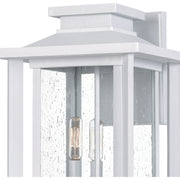 Quoizel WKF8411W Wakefield Three Light Outdoor Wall Mount, White Lustre Alternate Image 4.jpg