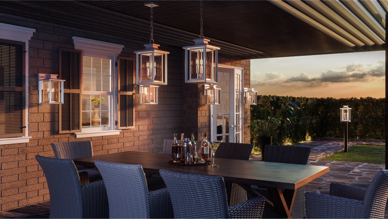 Quoizel WKF8411W Wakefield Three Light Outdoor Wall Mount, White Lustre Alternate Image.jpg
