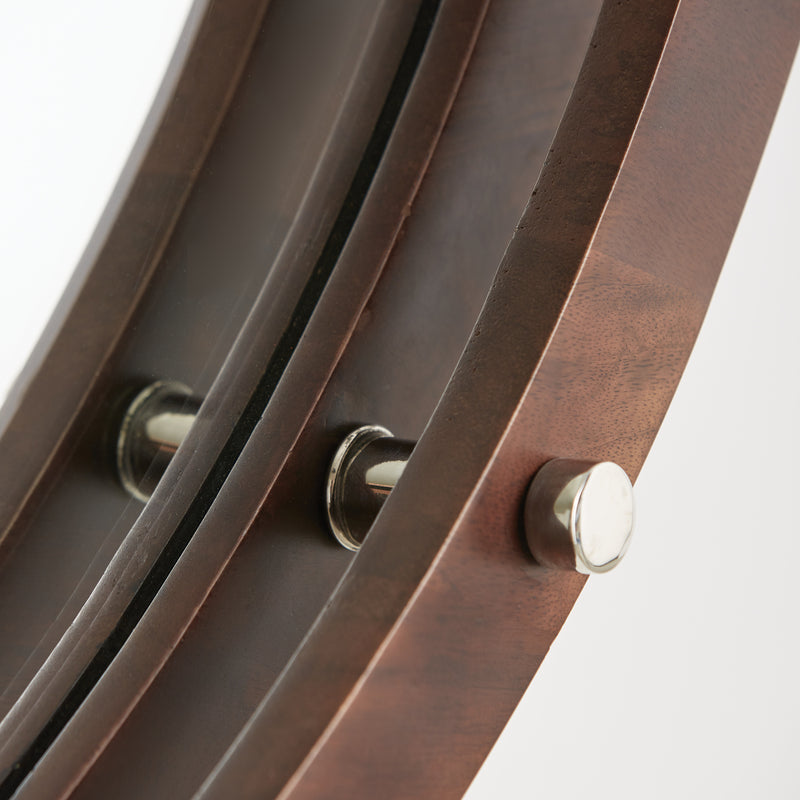 Capital Lighting 739901MM Mirror, Dark Wood and Polished Nickel Alternate Image 3.jpg