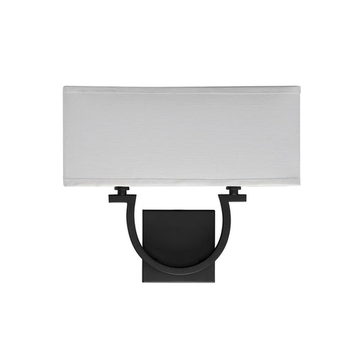 Savoy House 9-998-2-89 Two Light Wall Sconce, Matte Black (2)