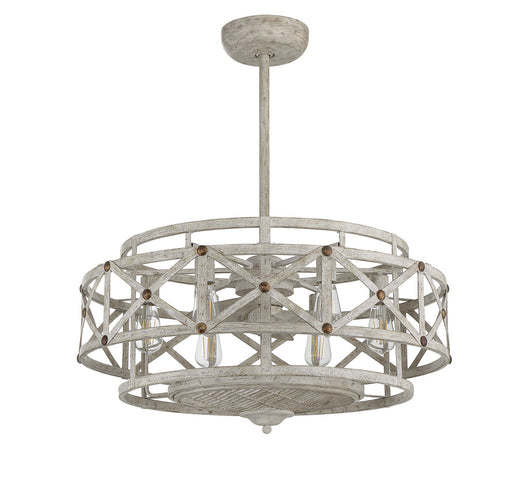 Savoy House 34-FD-123-155 LED Fan D'Lier, Provence w/Gold (2)