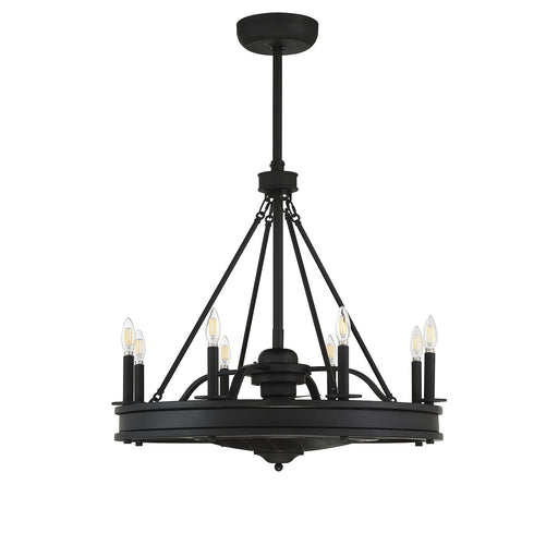 Savoy House 39-FD-124-89 LED Fan D'Lier, Matte Black (2)