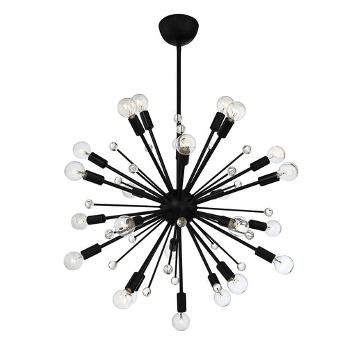 Savoy House 7-6099-24-89 24 Light Chandelier, Matte Black (2)