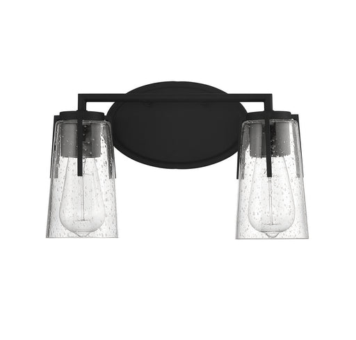 Savoy House 8-7045-2-BK Two Light Bath Bar, Black (2)