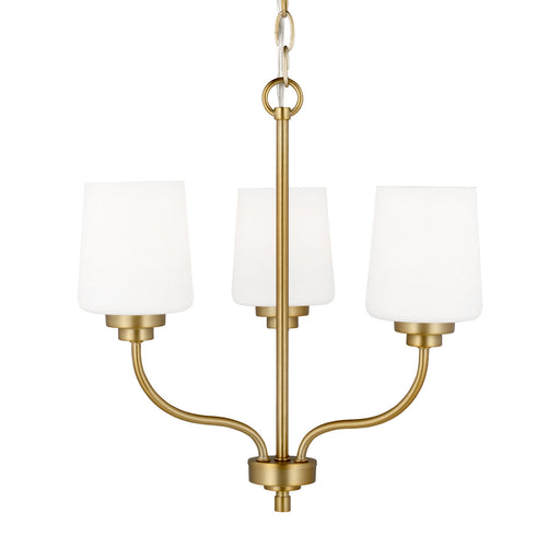 Generation Lighting 3102803-848 Windom Three Light Chandelier, Satin Brass Alternate Image.jpg