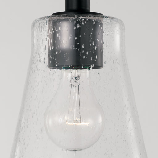 Capital Lighting 346911MB-533 Baker One Light Pendant, Matte Black Alternate Image.jpg