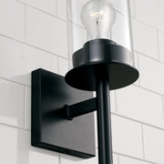 Capital Lighting 646811MB-532 Mason One Light Wall Sconce, Matte Black Alternate Image.jpg
