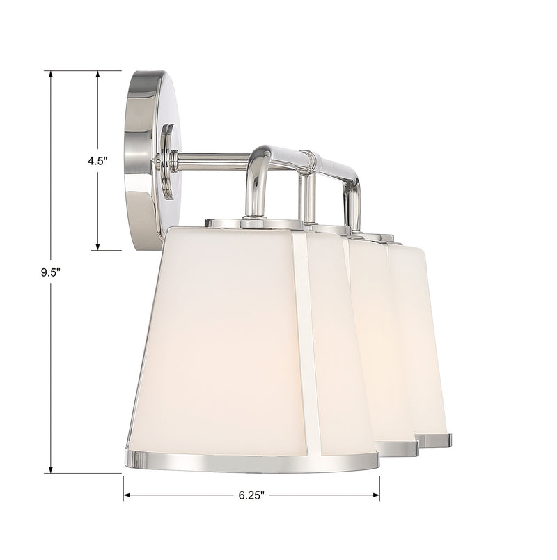 Crystorama FUL-913-PN Fulton Three Light Bath Polished Nickel Alternate Image.jpg