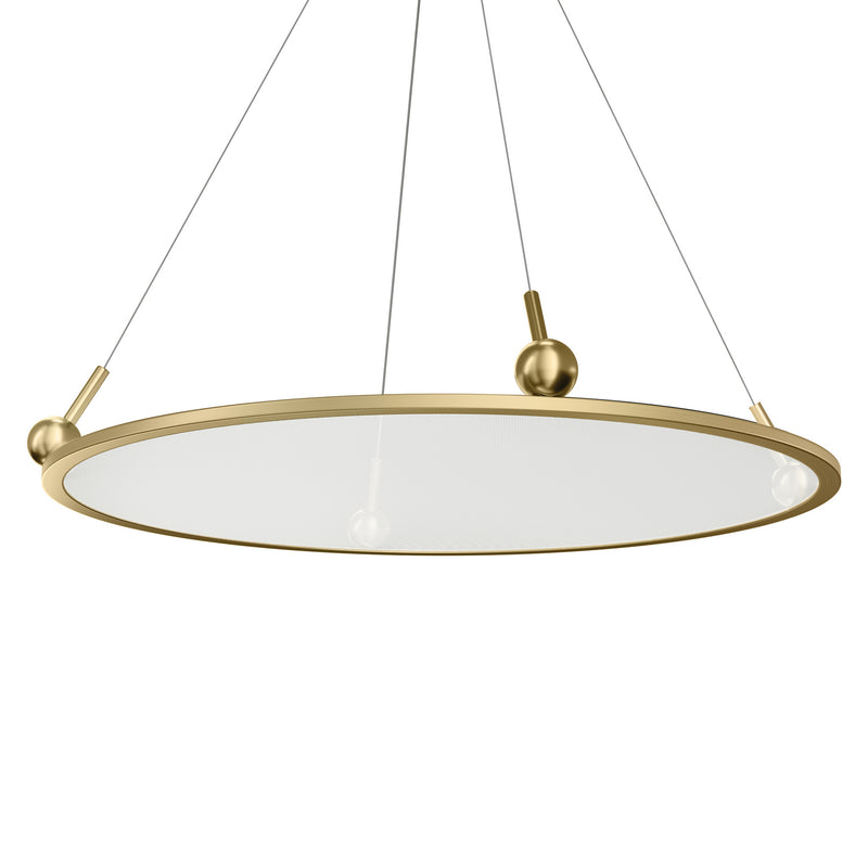 Kichler 84314CG LED Chandelier, Champagne Gold (2)
