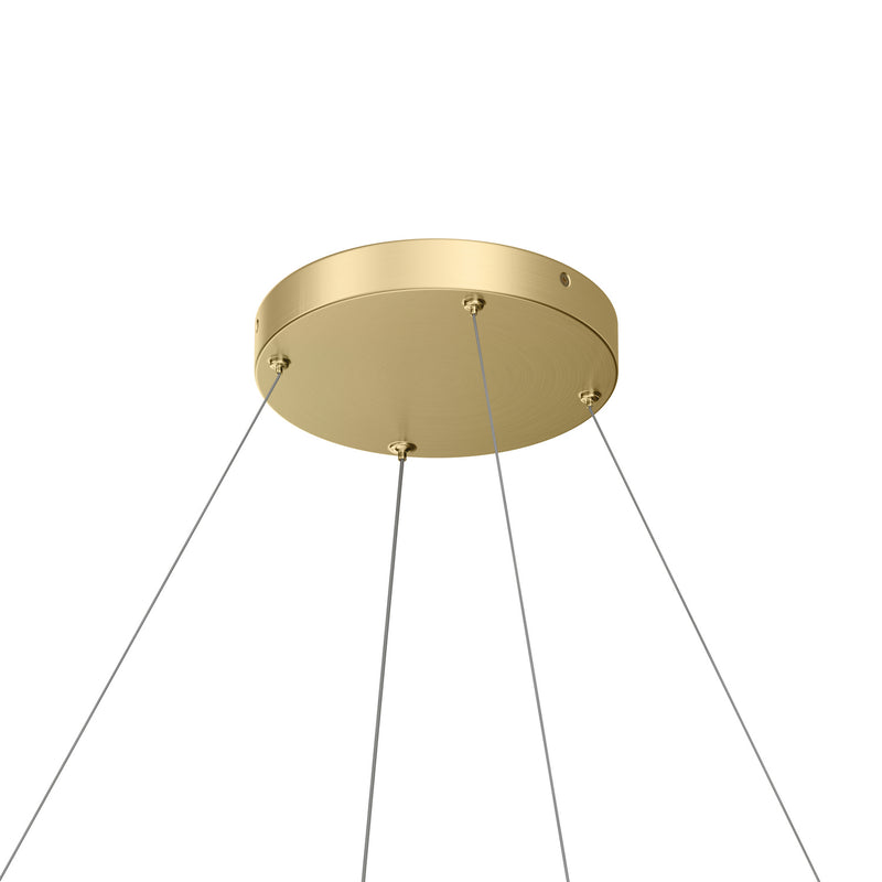 Kichler 84314CG LED Chandelier, Champagne Gold (3)