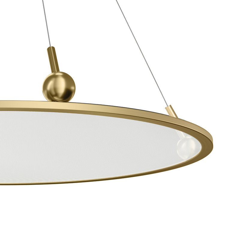 Kichler 84314CG LED Chandelier, Champagne Gold (4)
