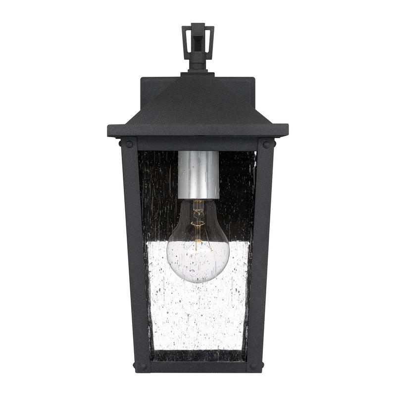 Quoizel STNL8407MB Stoneleigh One Light Outdoor Wall Mount, Mottled Black Alternate Image 2.jpg