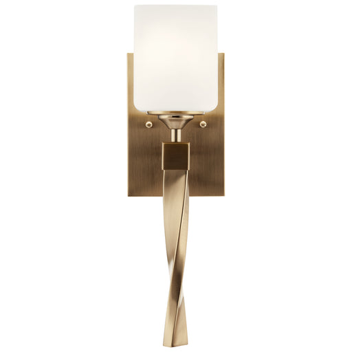 Kichler 55000CPZ One Light Wall Sconce, Champagne Bronze (2)