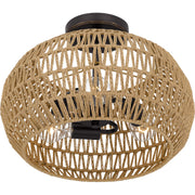 Quoizel QSF4034PN Quoizel Semi-Flush Mount Three Light Semi Flush Mount, Palladian Bronze Alternate Image 3.jpg