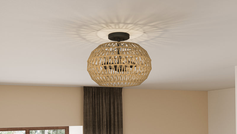 Quoizel QSF4034PN Quoizel Semi-Flush Mount Three Light Semi Flush Mount, Palladian Bronze Alternate Image 6.jpg