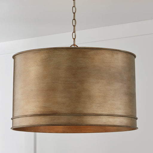 Capital Lighting 349242ML Four Light Pendant, Mystic Luster (2)