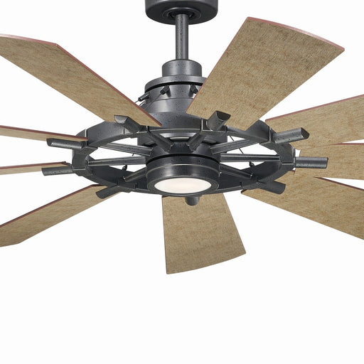 Kichler 300260AVI 60"Ceiling Fan, Anvil Iron (2)