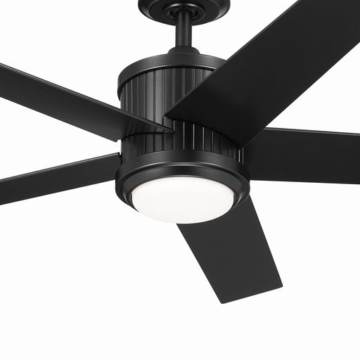 Kichler 300048SBK 48"Ceiling Fan, Satin Black (2)