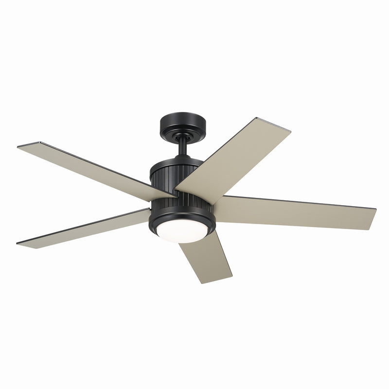 Kichler 300048SBK 48"Ceiling Fan, Satin Black (3)
