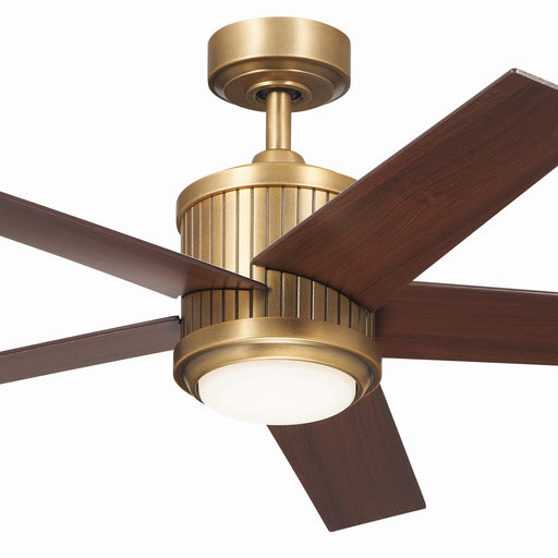 Kichler 300048NBR 48"Ceiling Fan, Natural Brass (2)