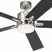 Kichler 330060PN 60"Ceiling Fan, Polished Nickel (2)