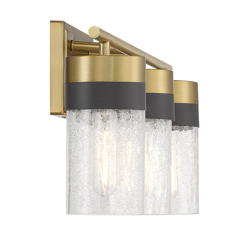 Savoy House 8-3600-3-322 Three Light Bathroom Vanity, Warm Brass (5)