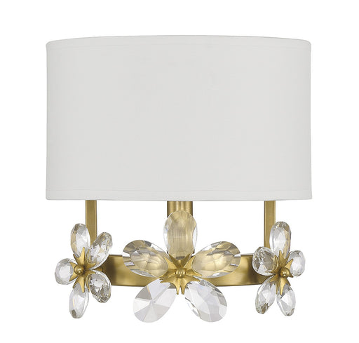 Savoy House 9-4364-1-322 One Light Wall Sconce, Warm Brass (2)