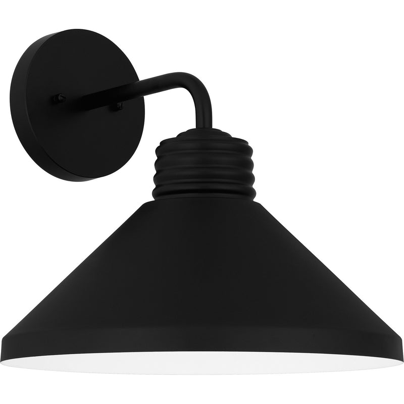 Quoizel REN8414MBK Rencher One Light Outdoor Wall Mount, Matte Black Alternate Image.jpg