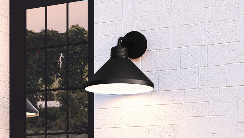 Quoizel REN8414MBK Rencher One Light Outdoor Wall Mount, Matte Black Alternate Image 6.jpg