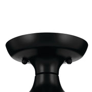 Kichler 52598BK One Light Semi Flush Mount, Black (2)