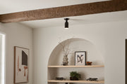 Kichler 52598BK One Light Semi Flush Mount, Black (6)