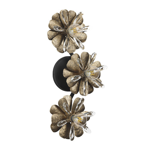 Savoy House 9-1964-3-18 Three Light Wall Sconce, Delphine (2)