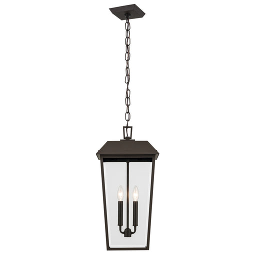 Kichler 59122OZ Two Light Outdoor Pendant, Olde Bronze (2)