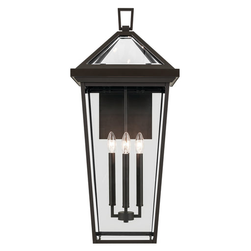 Kichler 59128OZ Four Light Outdoor Wall Mount, Olde Bronze (2)