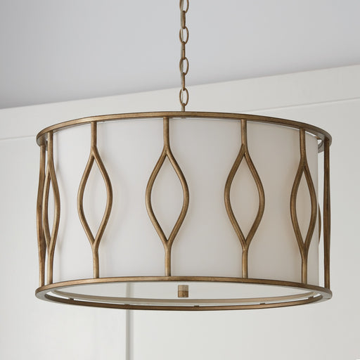 Capital Lighting 352541ML Cohen Four Light Pendant, Mystic Luster Alternate Image.jpg
