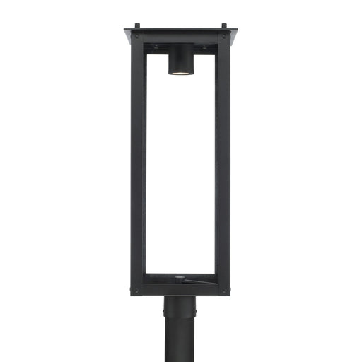 Capital Lighting 934643BK-GL Hunt One Light Outdoor Post-Lantern, Black Alternate Image.jpg