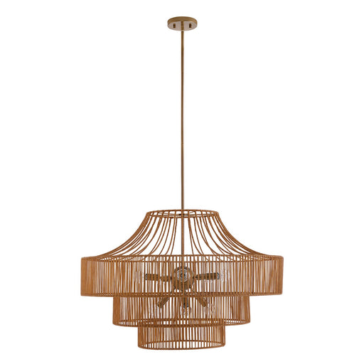 Savoy House 7-9906-8-171 Eight Light Outdoor Chandelier, Burnished Brass (2)
