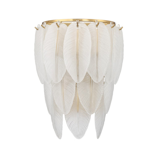 Savoy House 9-3506-3-322 Three Light Wall Sconce, Warm Brass (2)