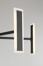 George Kovacs P1415-66A-L Edge LED Chandelier, Coal Alternate Image 4.jpg
