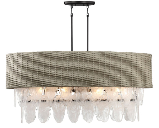 Minka Lavery 5298-66A Breakers Isle 12 Light Island Pendant, Coal Alternate Image.jpg