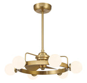 Savoy House 30-FD-345-322 LED Fan D'Lier, Warm Brass (3)