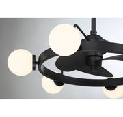 Savoy House 30-FD-345-89 LED Fan D'Lier, Matte Black (6)