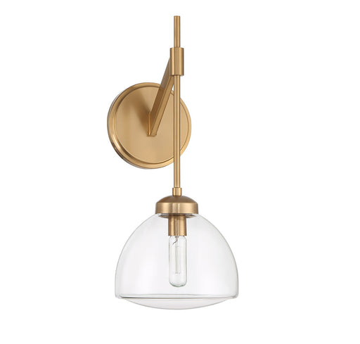 Savoy House 9-9840-1-322 One Light Wall Sconce, Warm Brass (2)