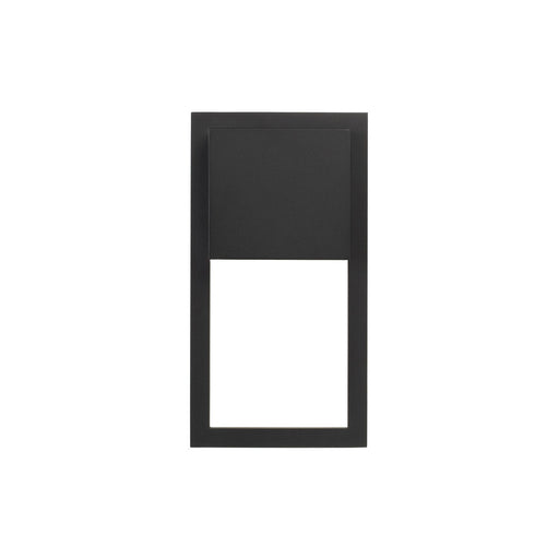 Capital Lighting 956011BK-GL One Light Outdoor Wall Lantern, Oiled Bronze (2)